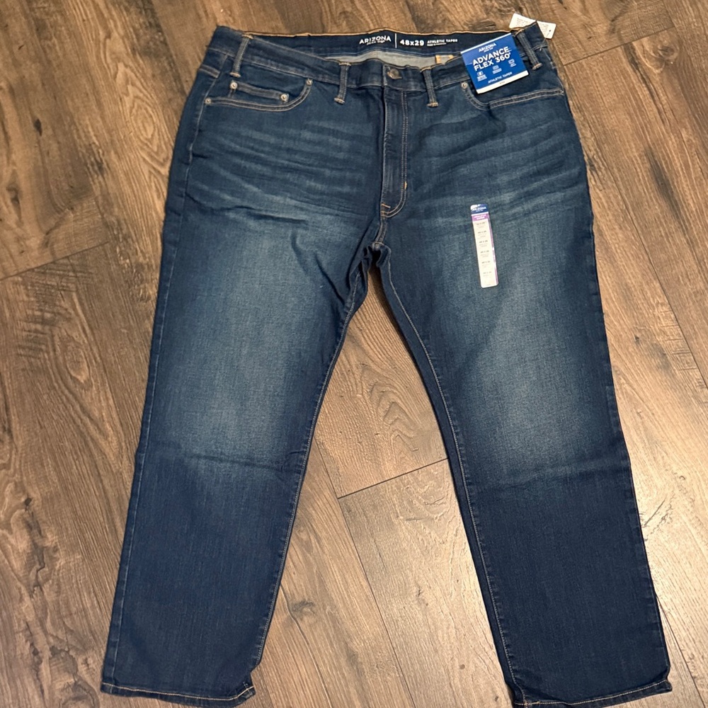 Arizona Jean Company Men’s Indigo Straight Jeans